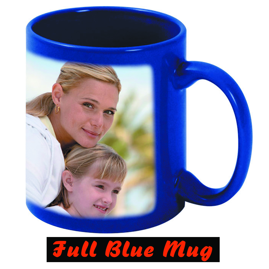 Blue mug