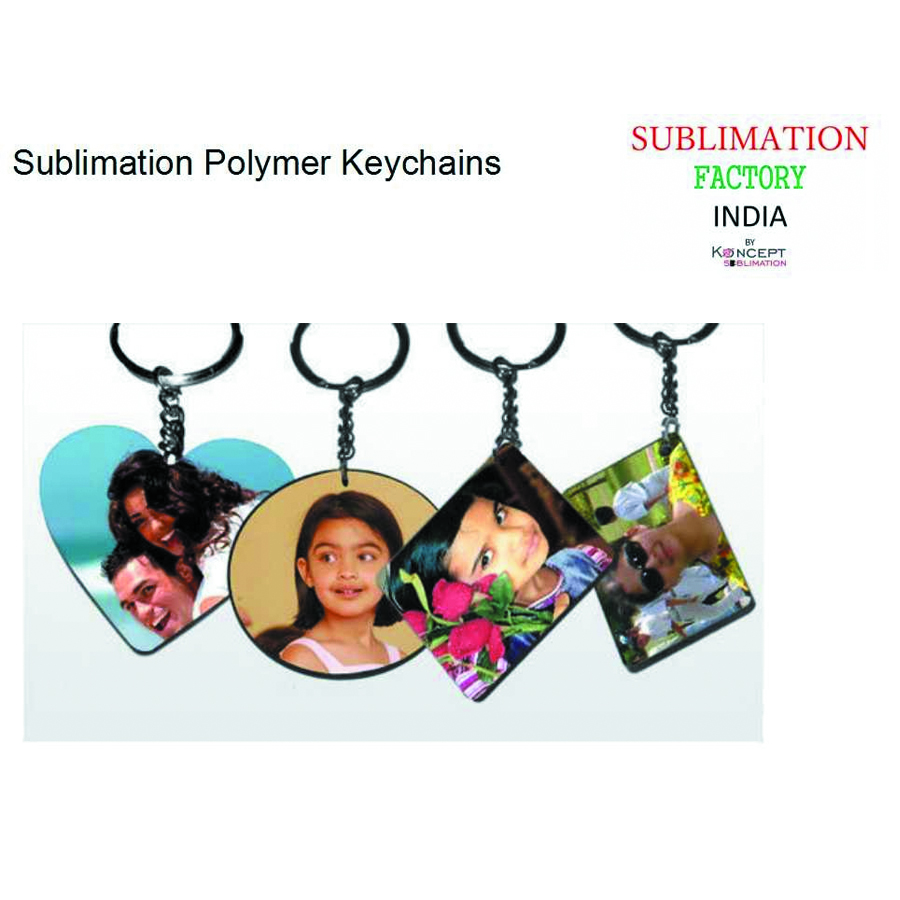 polymer photo keychain