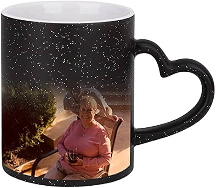 glitter magic mug