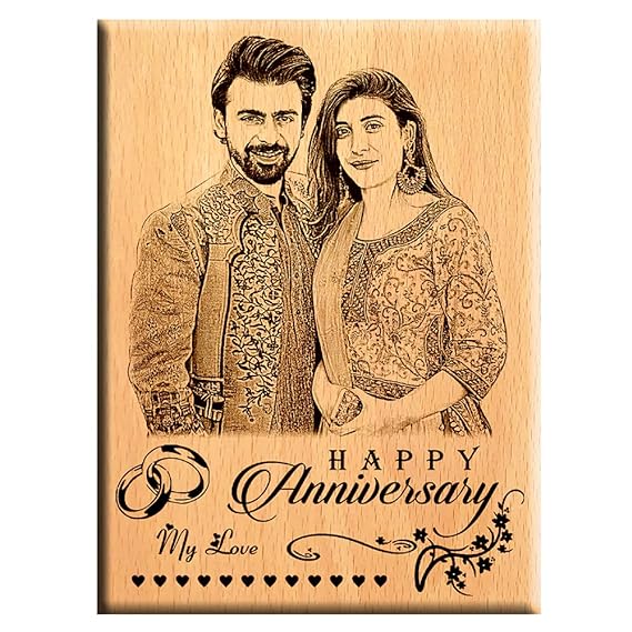 wooden photo frame 