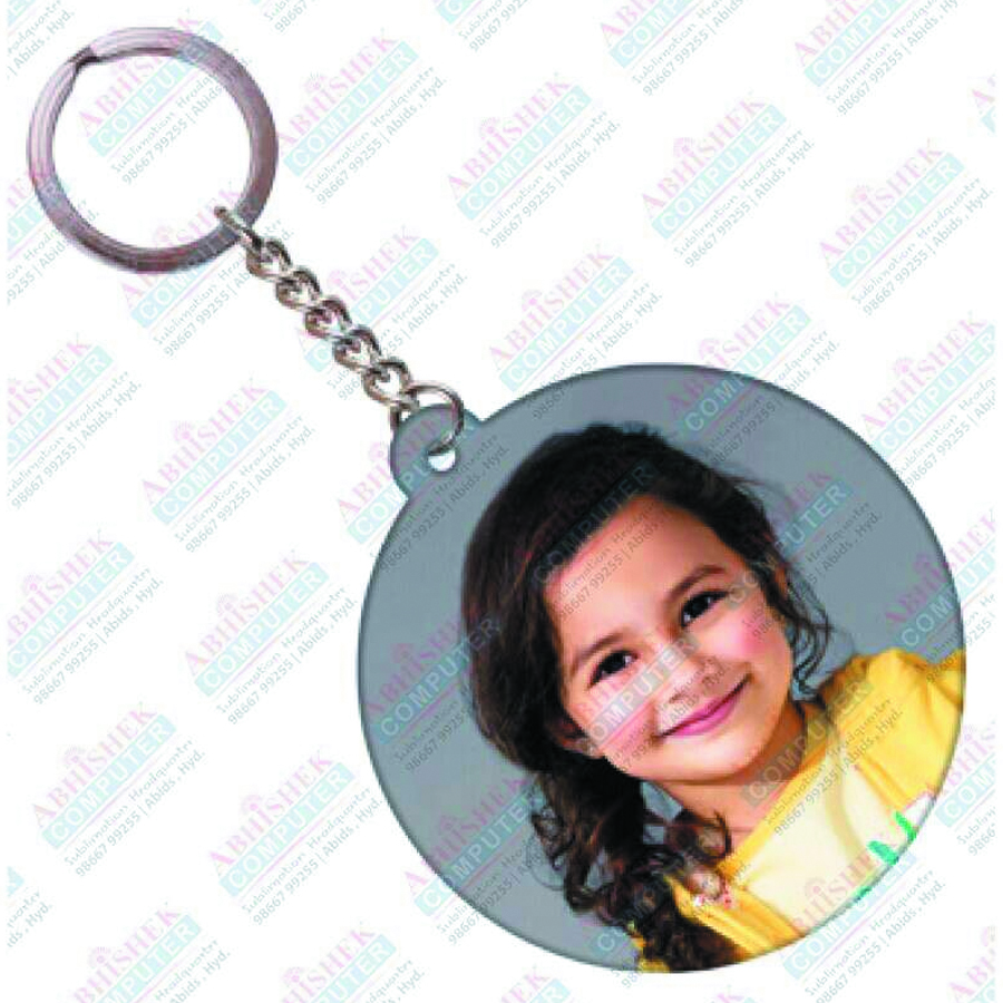 polymer photo keychain