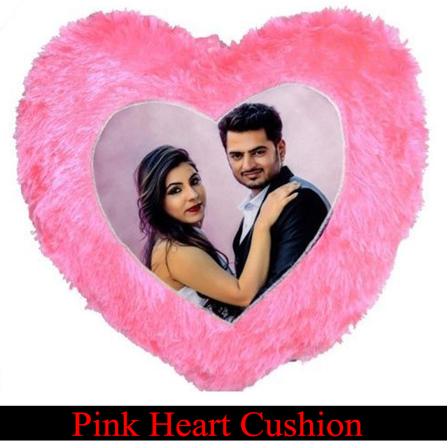 pink square cushion 